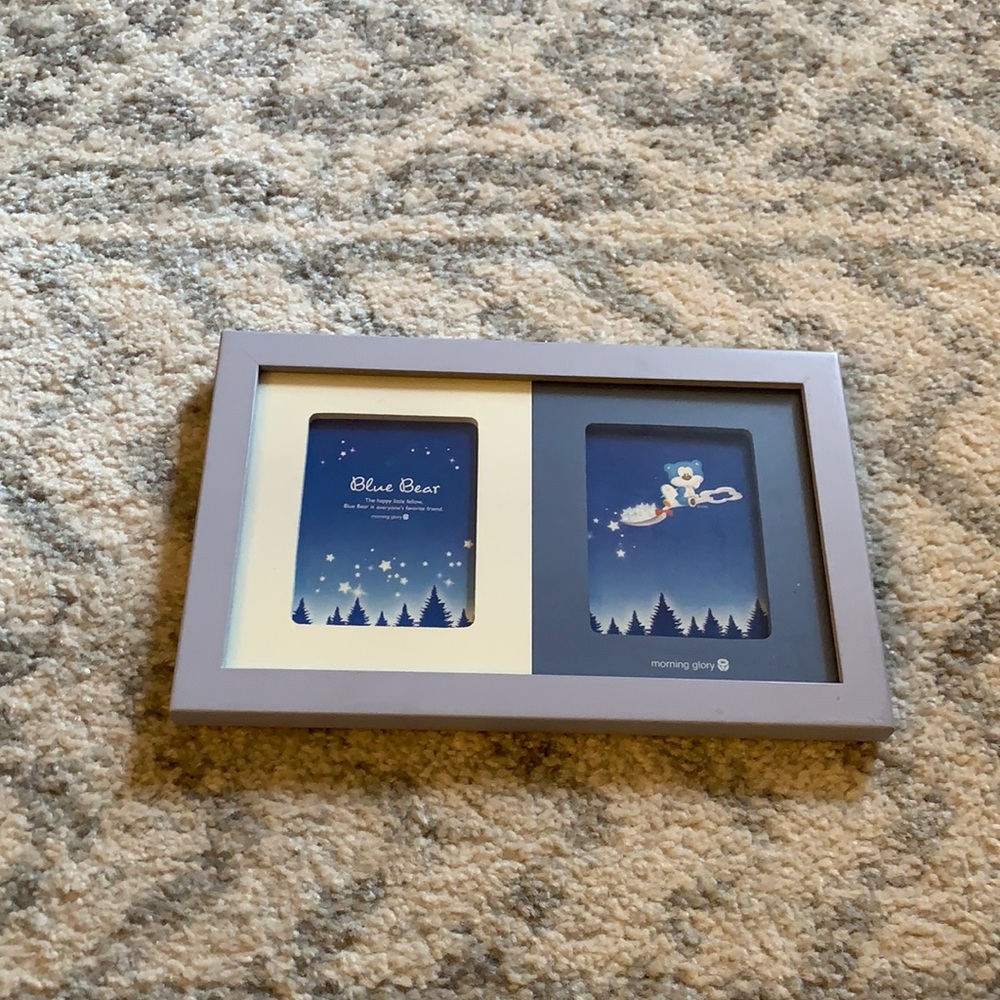 Blue Picture Frame
